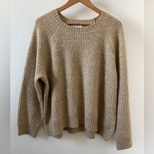 OLD NAVY Cozy Shaker-Stitch Pullover Sweater size large